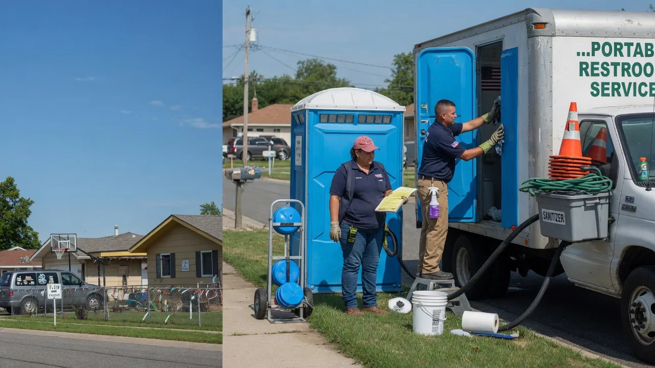 Portable Toilet Rental in Portage, OH near me